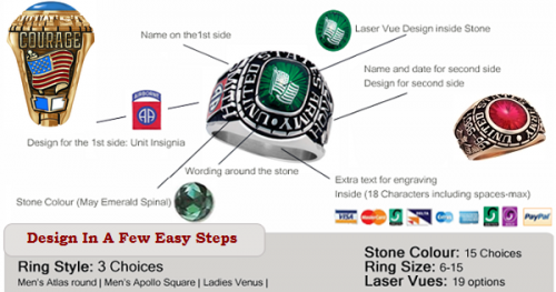 Military Rings California provides a suitable way to design custom military rings. Silver military rings from $199.00 and free shipping on selected rings.

Visit Now:- https://www.militaryringsonline.com/military-rings-california/

Contact Us

Military Rings / Universal Promotions
332 S Michigan Avenue
Ste 1032, #U139
Chicago,
Illinois 60604-4434
United States of America

USA/Canada: 1888-572-5875
The World: (001) -888-572-5875