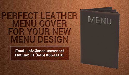 Find the perfect Leather Menu Covers on our web portal for your new menu design in a mid-range budget.


http://bit.ly/2DdA5zu