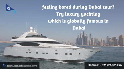 If you are on a Dubai tour and feeling bored while visiting crowded places, then try our luxury Yacht Charter & Boat Rental services which is globally famous in Dubai.


http://bit.ly/2vfqOlV