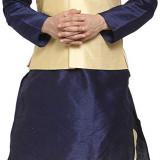 navy-kurta-gold-jacket-gold-dhoti-1