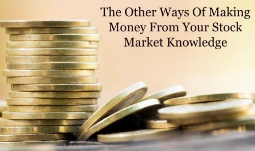 If you have gone through the best trading course and have the right market knowledge, there are many ways how you can make money other than just your stock trades. Know more at https://www.prorsi.com/the-other-ways-of-making-money-from-your-stock-market-knowledge/