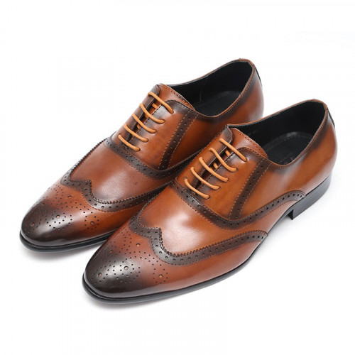 The Classic - Brown | Oxford Shoes in Pakistan | Tens Shoes