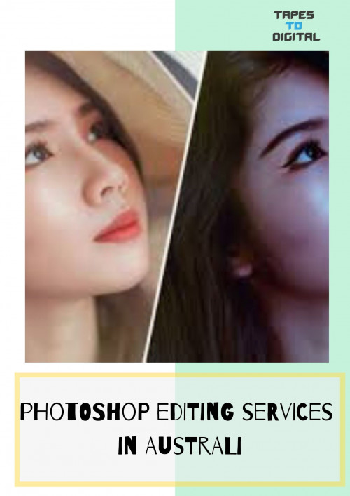 Any image after going through the excellent technique of Photoshop editing services will have an absolute professional look. And at Tapes To Digital, you can get these types of editing services.