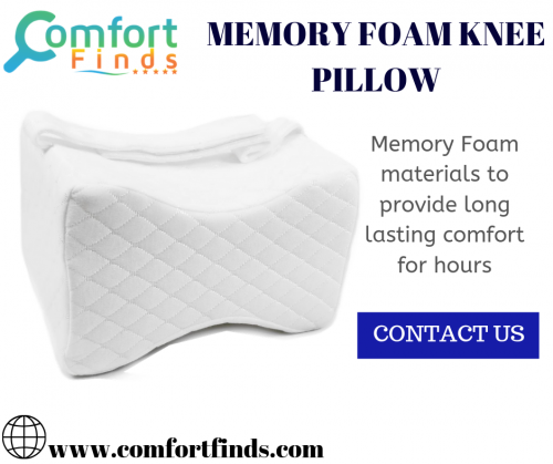 MEMORY FOAM KNEE PILLOW
✅ SCIATICA PAIN RELIEF 
✅ ESSENTIAL CUSHION
✅ CONTOUR KNEE PILLOW

?SHOP NOW - http://bit.ly/2N5EziJ ?