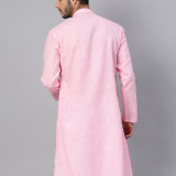 pink-dobby-kurta-4