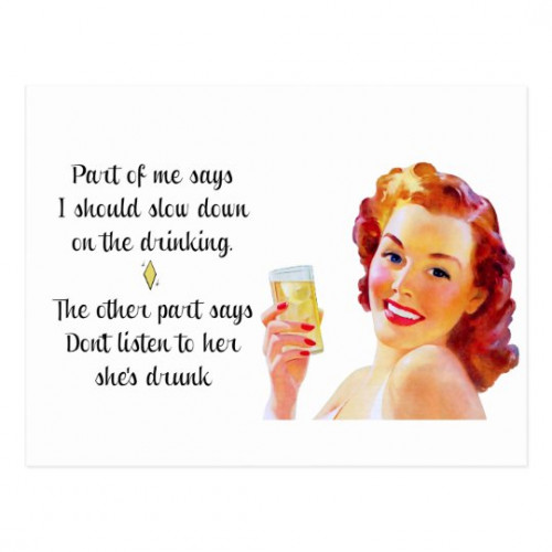 retro housewife funny quote postcard r7ef656a3fd4d40b2a814d02d80d48c6f vgbaq 8byvr 540