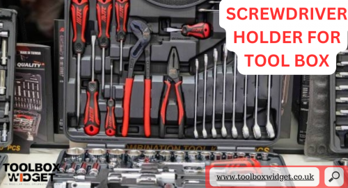 A screwdriver holder is a great way to organize and store your screwdrivers in your toolbox. Measure the width and length of your toolbox to determine the size of your screwdriver holder. Cut the piece of wood or plastic to the desired size using a saw.
