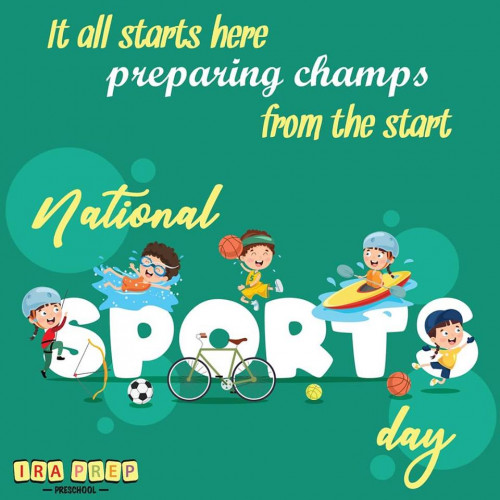 If the foundation is strong, then nothing can stop them! Ira Prep Pre School is that foundation platform for your kids! #nationalsportsday https://www.iraprep.com/amenities/
. 
. 
#iraprep #preschoolactivities #preschool #nationalsportsday #nationalsportsday2019 #sportsactivities #activitiesforkids #sportsforkids #dombivalikar #dombivlikar #preschoolindombivli #daycare #daycareprovider #daycarefun