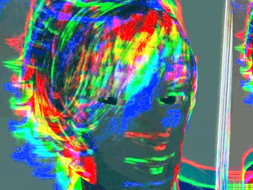 stelly riesling 3d glitch gif effect
