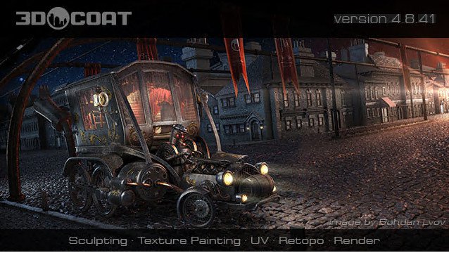 3D-Coat 4.9.02 (x64) Multilingual + Crack