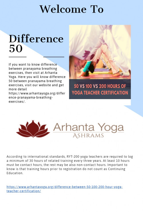 If you want to know difference between pranayama breathing exercises, then visit at Arhanta Yoga. Here you will know difference 50 between pranayama breathing exercises, visit our website and get more detail https://www.arhantayoga.org/difference-pranayama-breathing-exercises/.