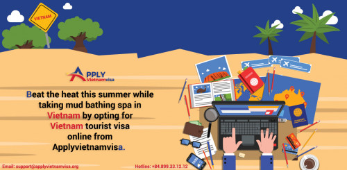 Beat the heat this summer while taking mud bathing spa in Vietnam by opting for Vietnam tourist visa online from Applyvietnamvisa.   
http://bit.ly/2WtTBDx