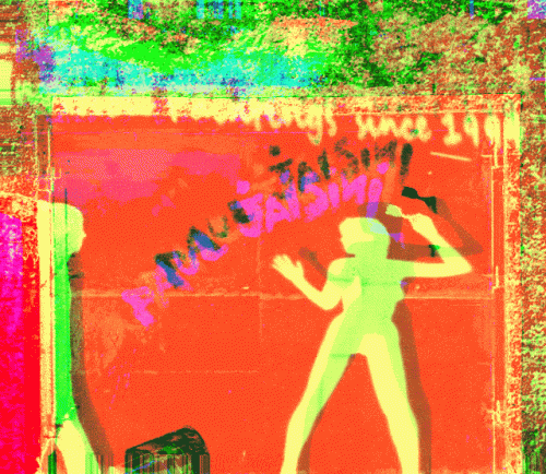 wallgirl by stelly riesling gif efition gleitzeit 2012 14 homage to PAUL JAISINI gif from gif 1