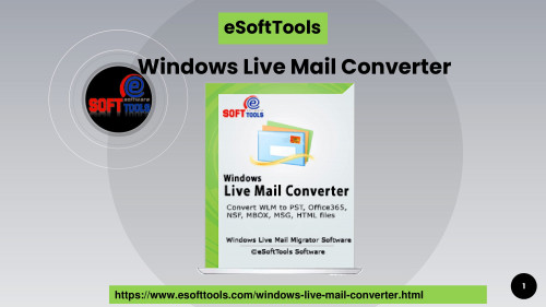 The eSoftTools Windows Live Mail Converter Tool converts Windows Live Mail files to Outlook files without the need to download Outlook. Experts made the conversion tool to deal with the difficulty and any questions about how to convert WLM emails to PST. Both professionals and non-professionals can use this conversion software that easy to use. It comes with a free demo version that migrates initial 25 items from each WLM folder to PST or others.

Get More Info-https://www.esofttools.com/windows-live-mail-converter.html